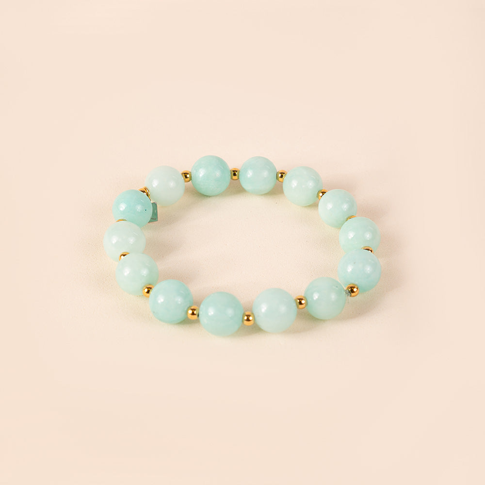 BRACCIALE ELASTICO CON PIETRE SFERICHE