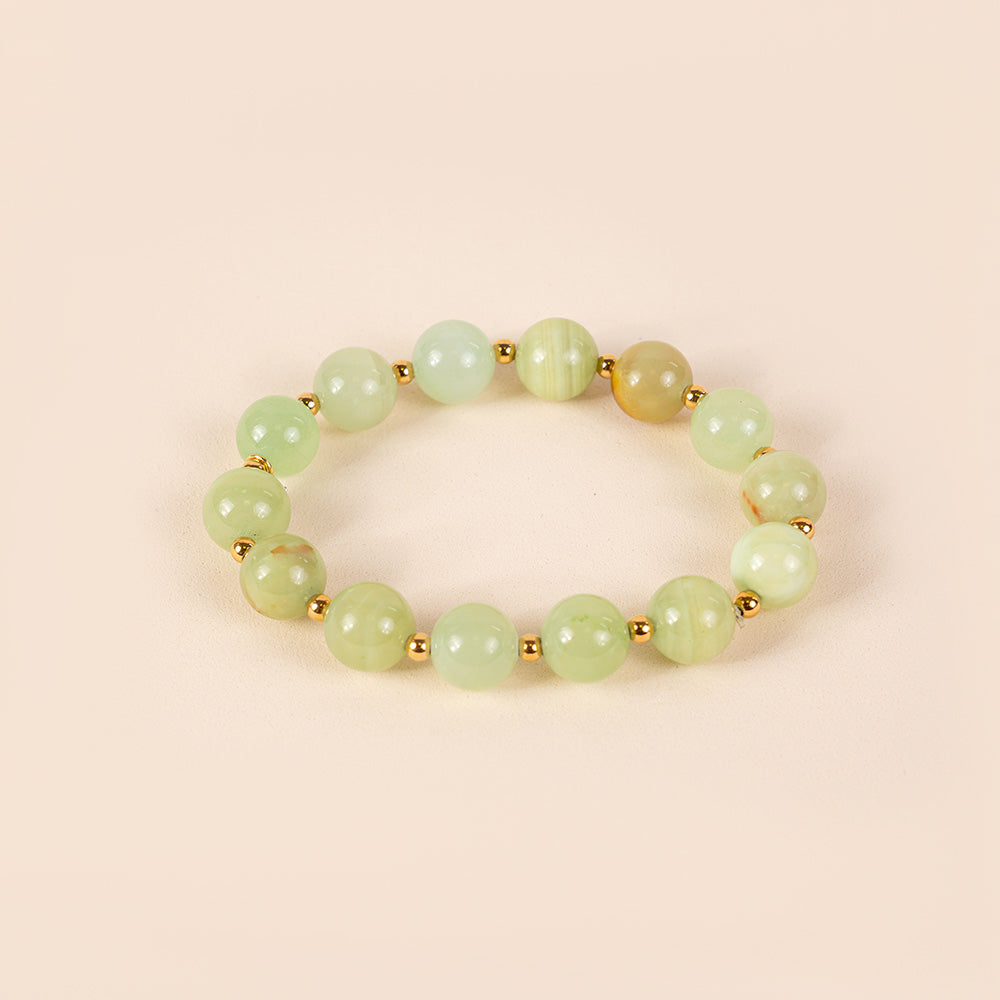 BRACCIALE ELASTICO CON PIETRE SFERICHE