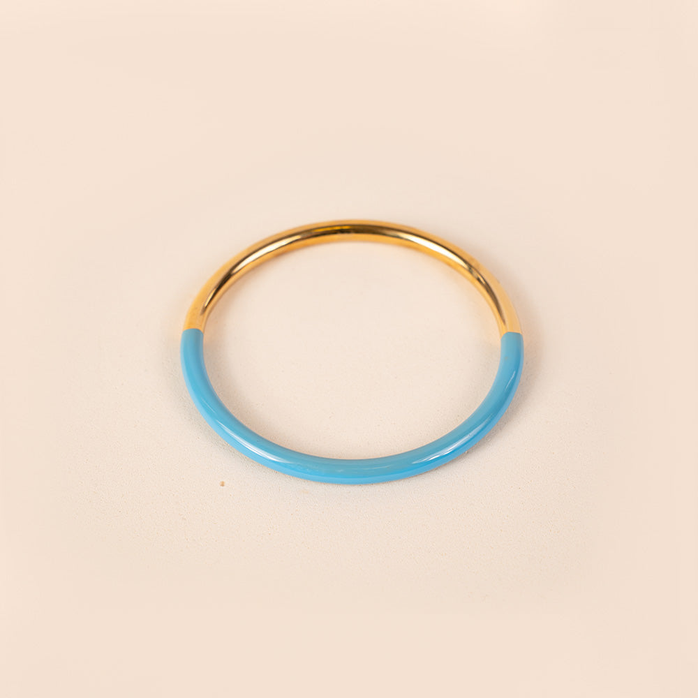 BRACCIALE RIGIDO BANGLE BICOLORE