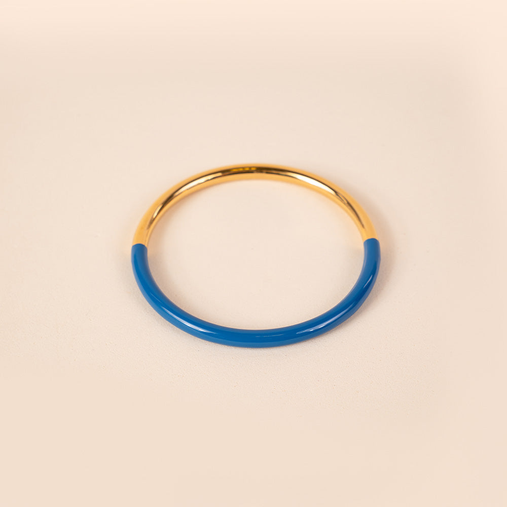 BRACCIALE RIGIDO BANGLE BICOLORE