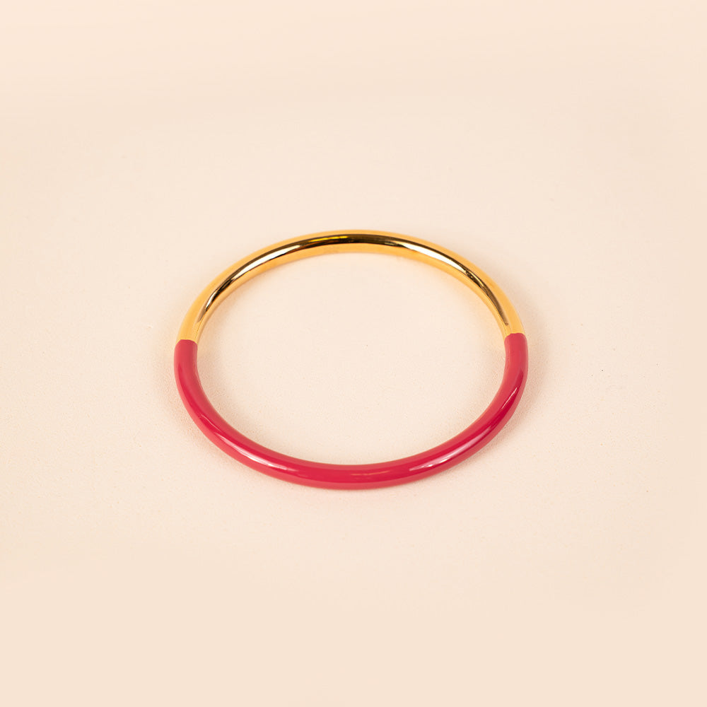 BRACCIALE RIGIDO BANGLE BICOLORE