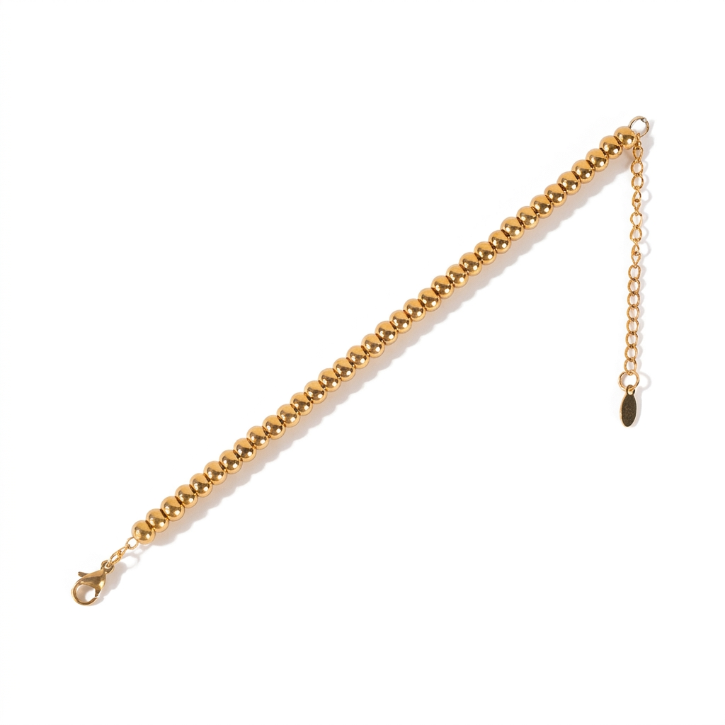 BRACCIALE CON SFERE PICCOLE IN SEQUENZA
