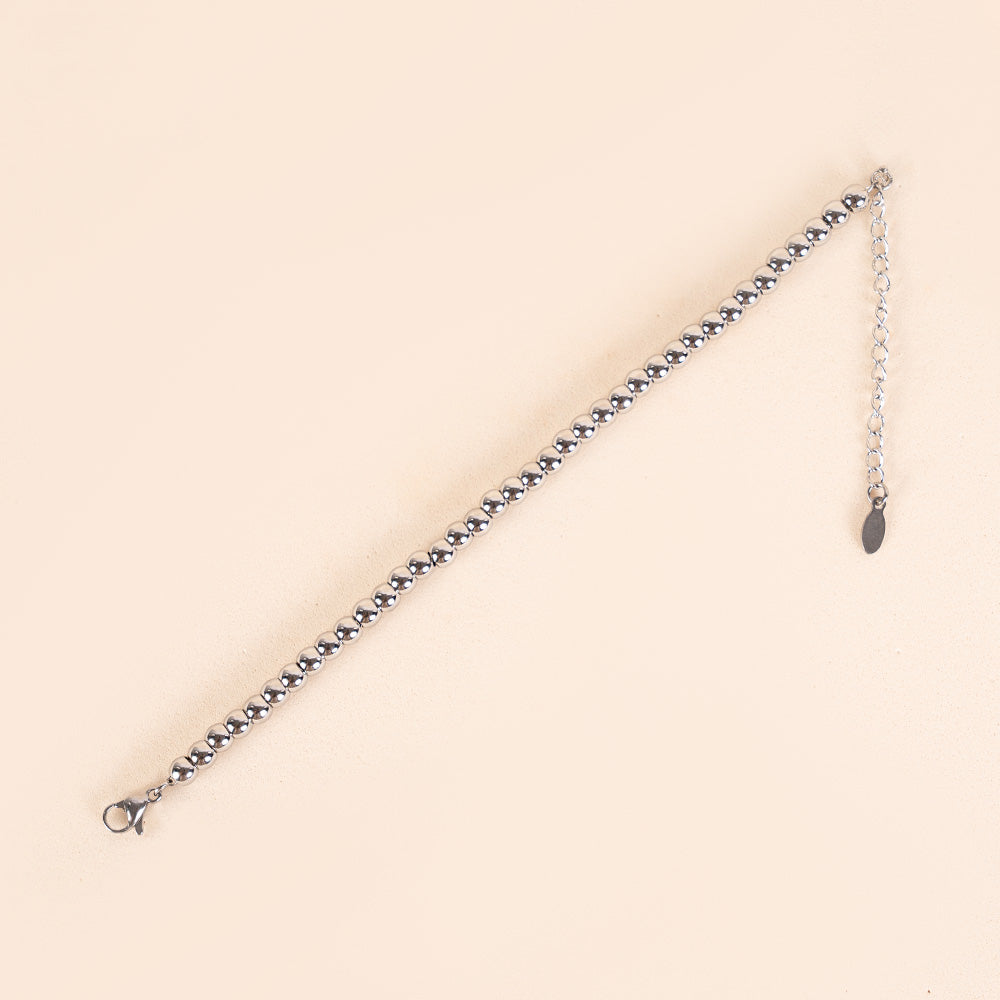 BRACCIALE CON SFERE PICCOLE IN SEQUENZA