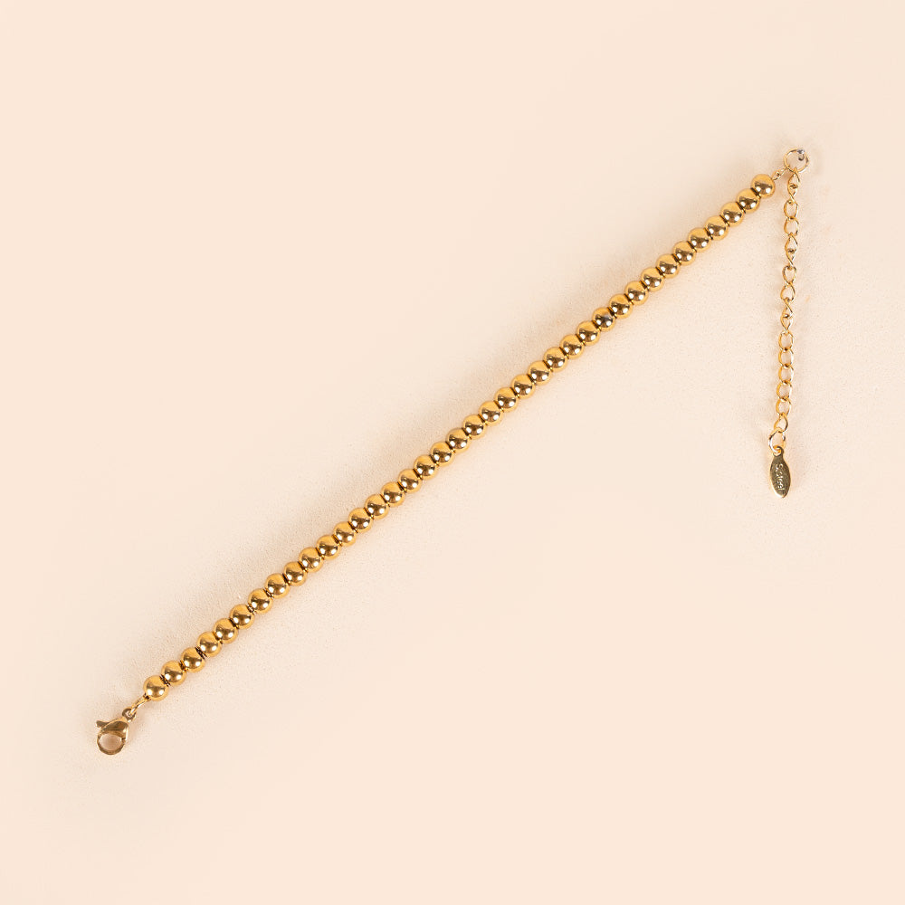 BRACCIALE CON SFERE PICCOLE IN SEQUENZA