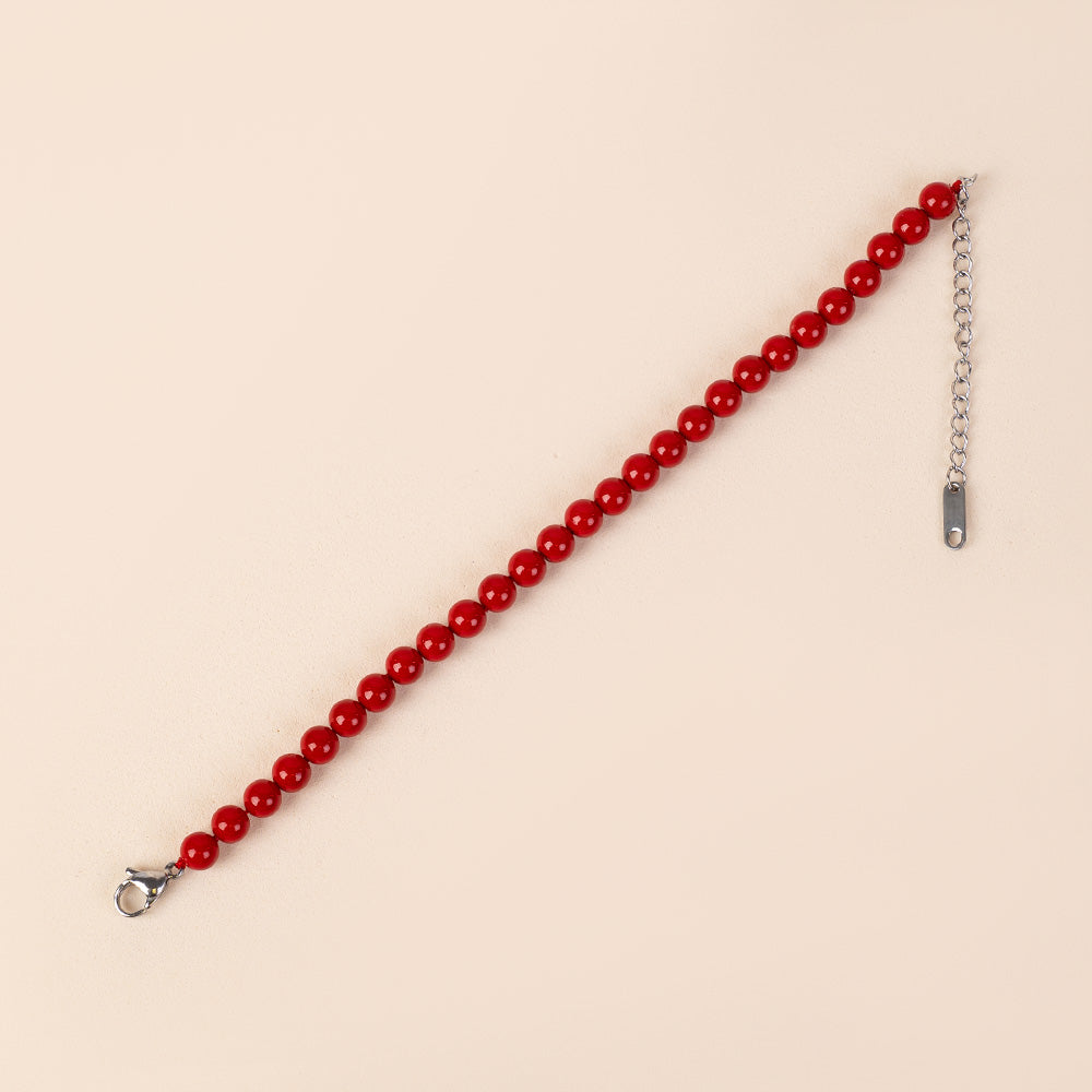 BRACCIALE CON PERLE CLASSICO DI DIAMETRO DIVERSO
