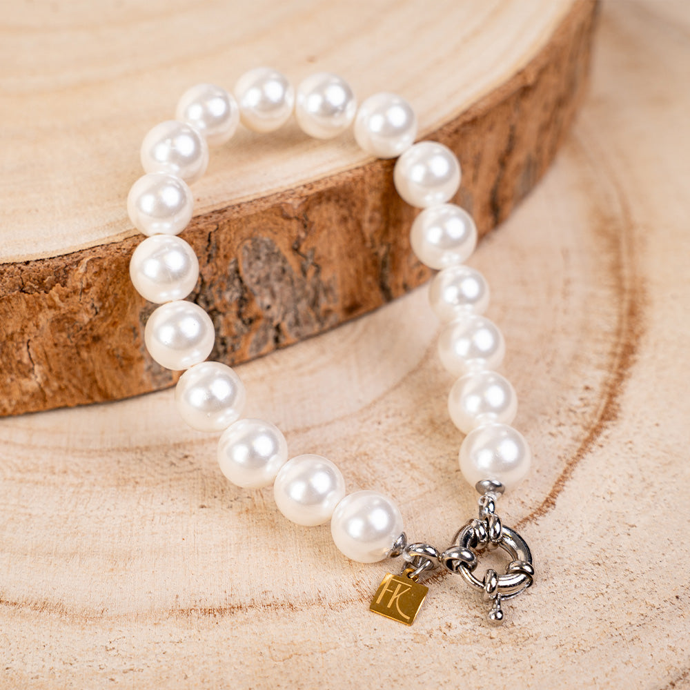 BRACCIALE CON PERLE CLASSICO