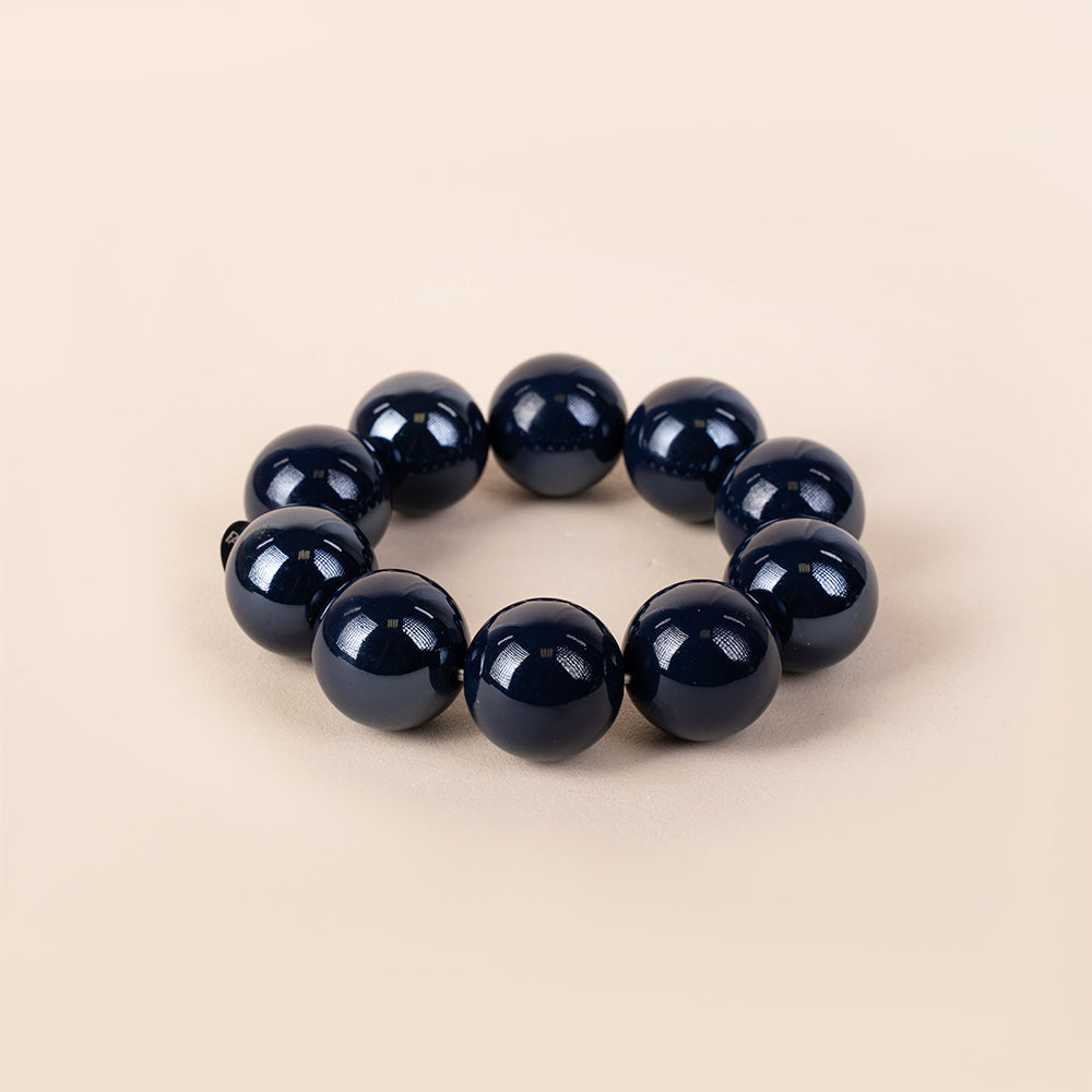BRACCIALE ELASTICO CON SFERE COLORATE