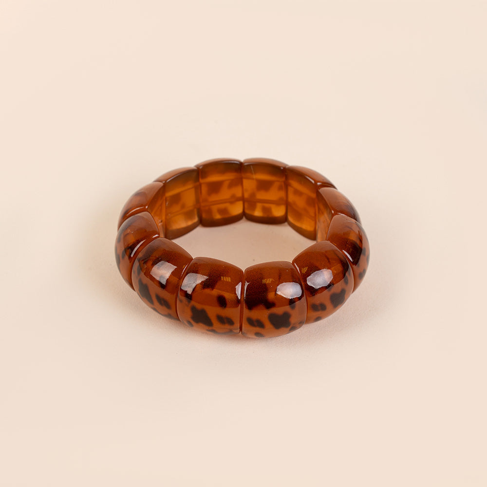 BRACCIALE ELASTICO CON UNITA' CURVE MARMORIZZATE