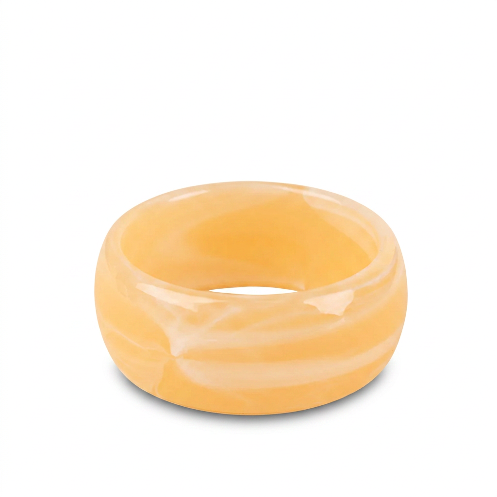 BRACCIALE RIGIDO ALTO IN RESINA SFUMATA