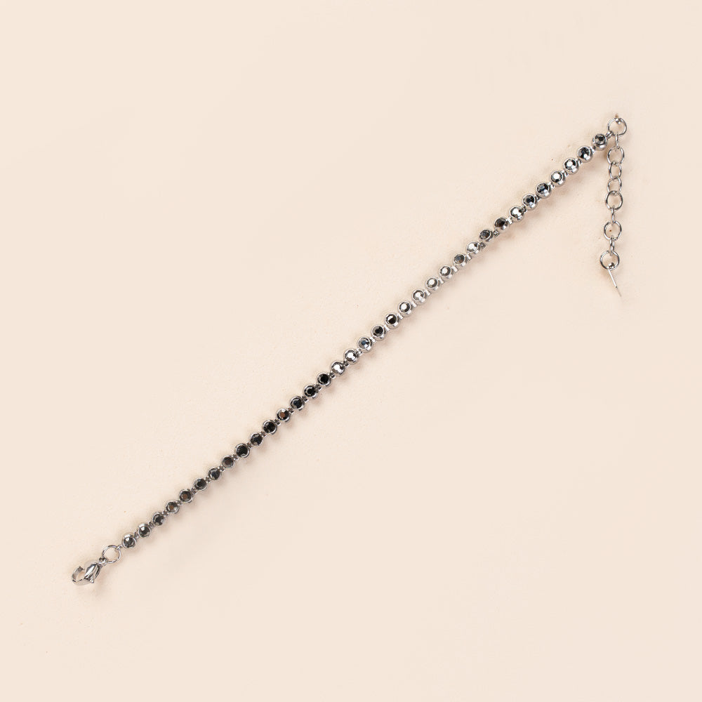 BRACCIALE MODELLO TENNIS CON UNITA' CIRCOLARI