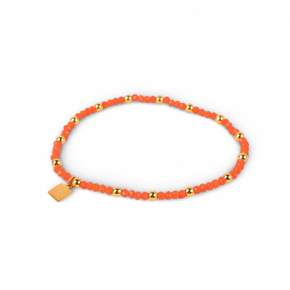 BRACCIALE ELASTICO CON CRISTALLI COLORATI