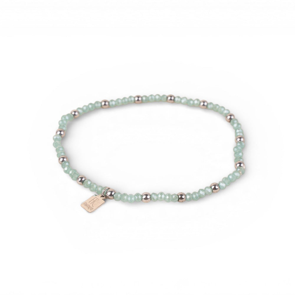 BRACCIALE ELASTICO CON CRISTALLI COLORATI