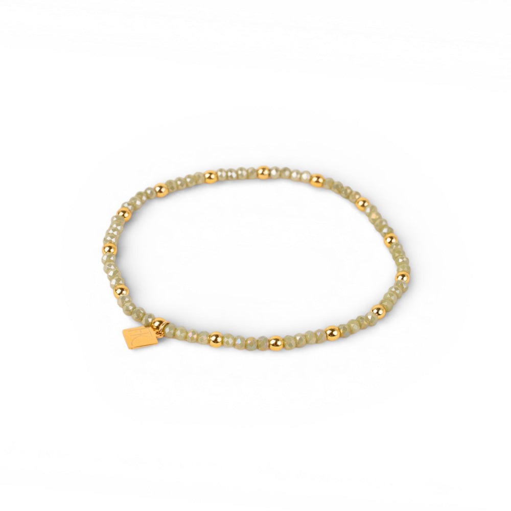 BRACCIALE ELASTICO CON CRISTALLI COLORATI