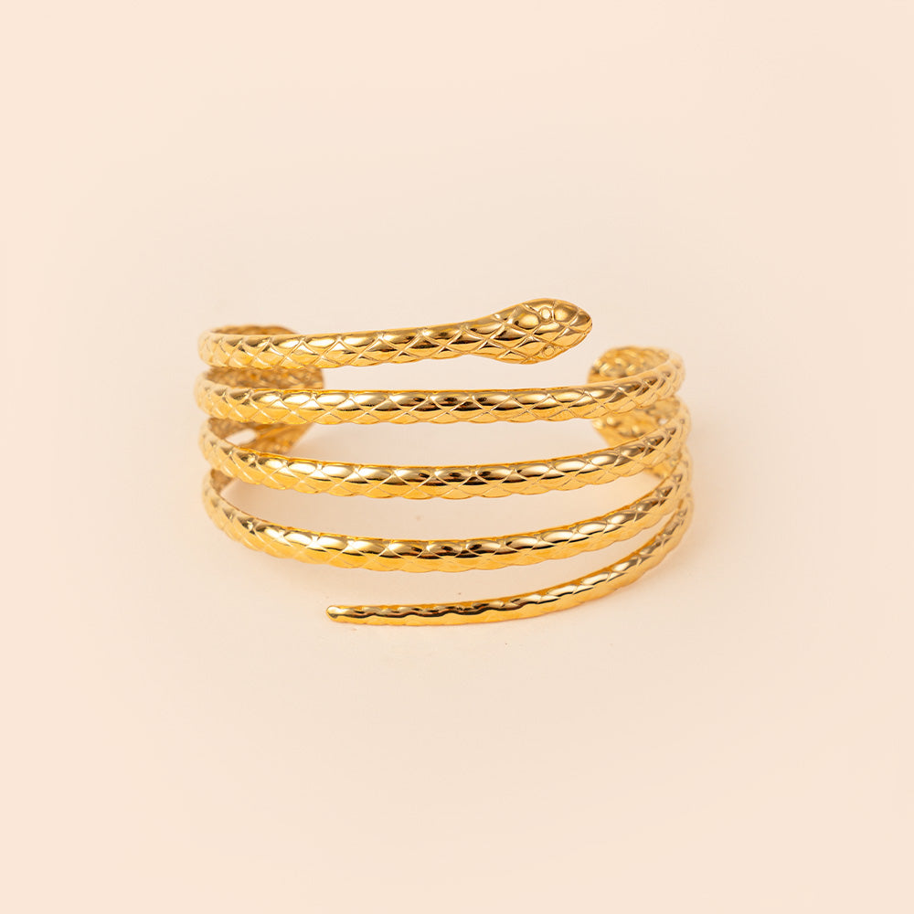 BRACCIALE RIGIDO REGOLABILE A SERPENTE