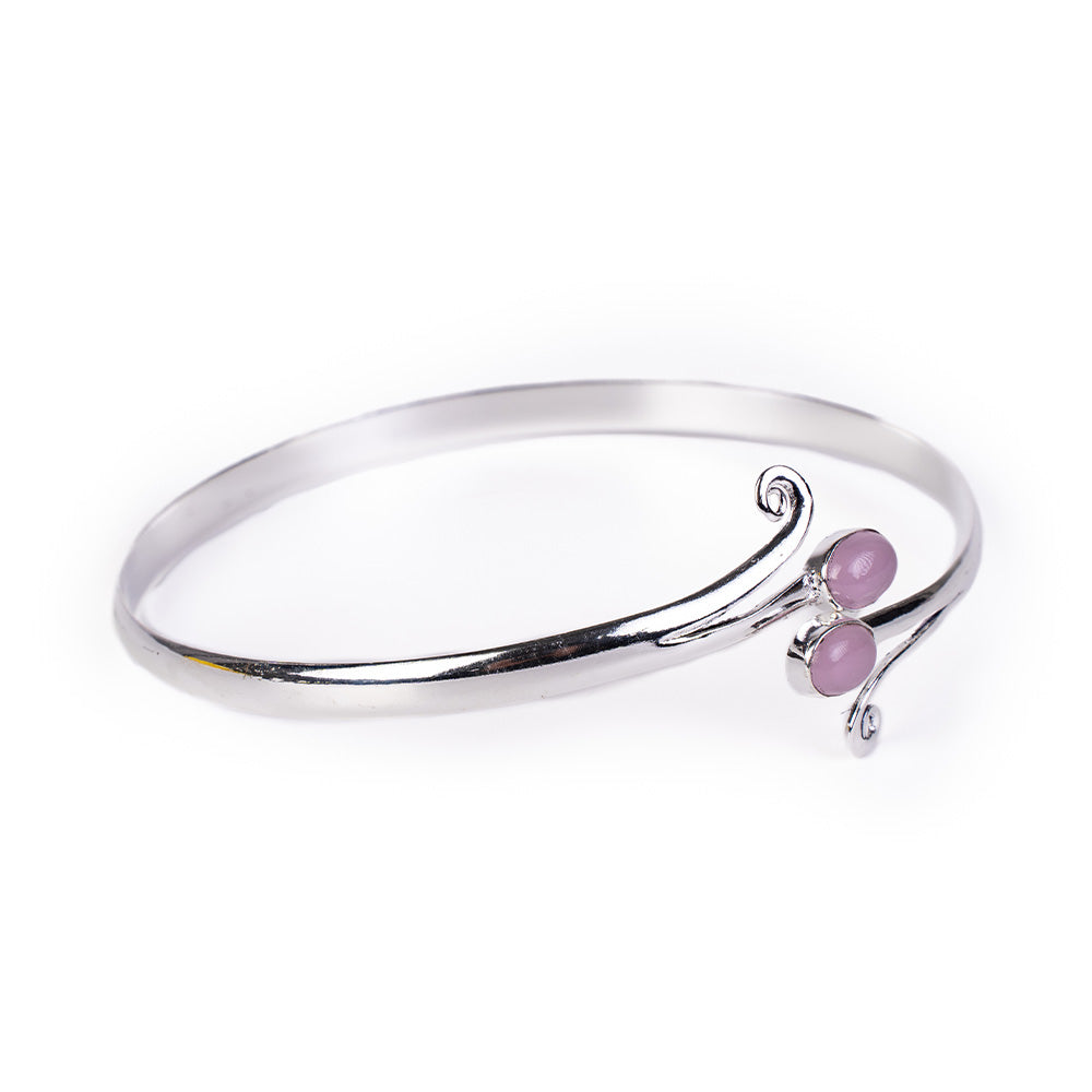 RIGID SLAVE BRACELET WITH STONES