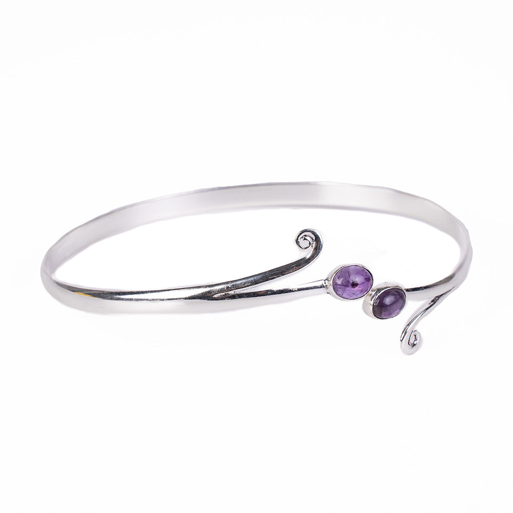 RIGID SLAVE BRACELET WITH STONES