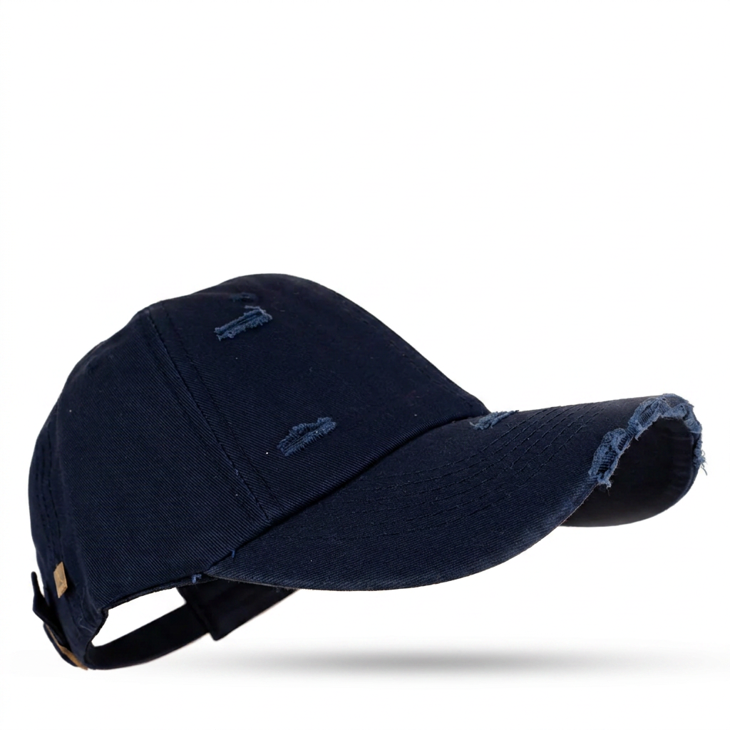CAPPELLO CON VISIERA E STRAPPI