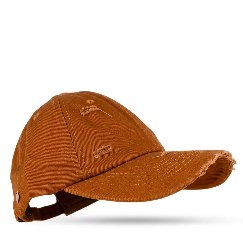 CAPPELLO CON VISIERA E STRAPPI