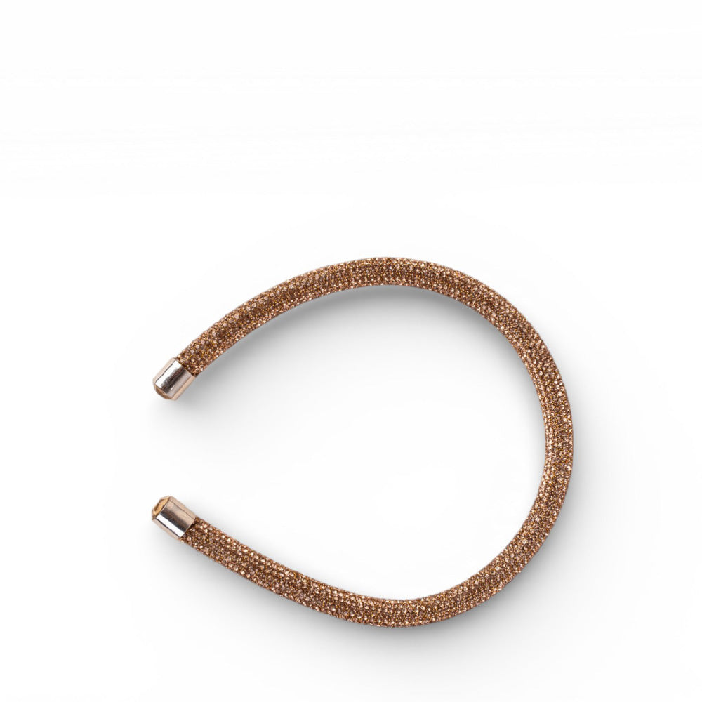 CERCHIETTO TUBULARE CON STRASS