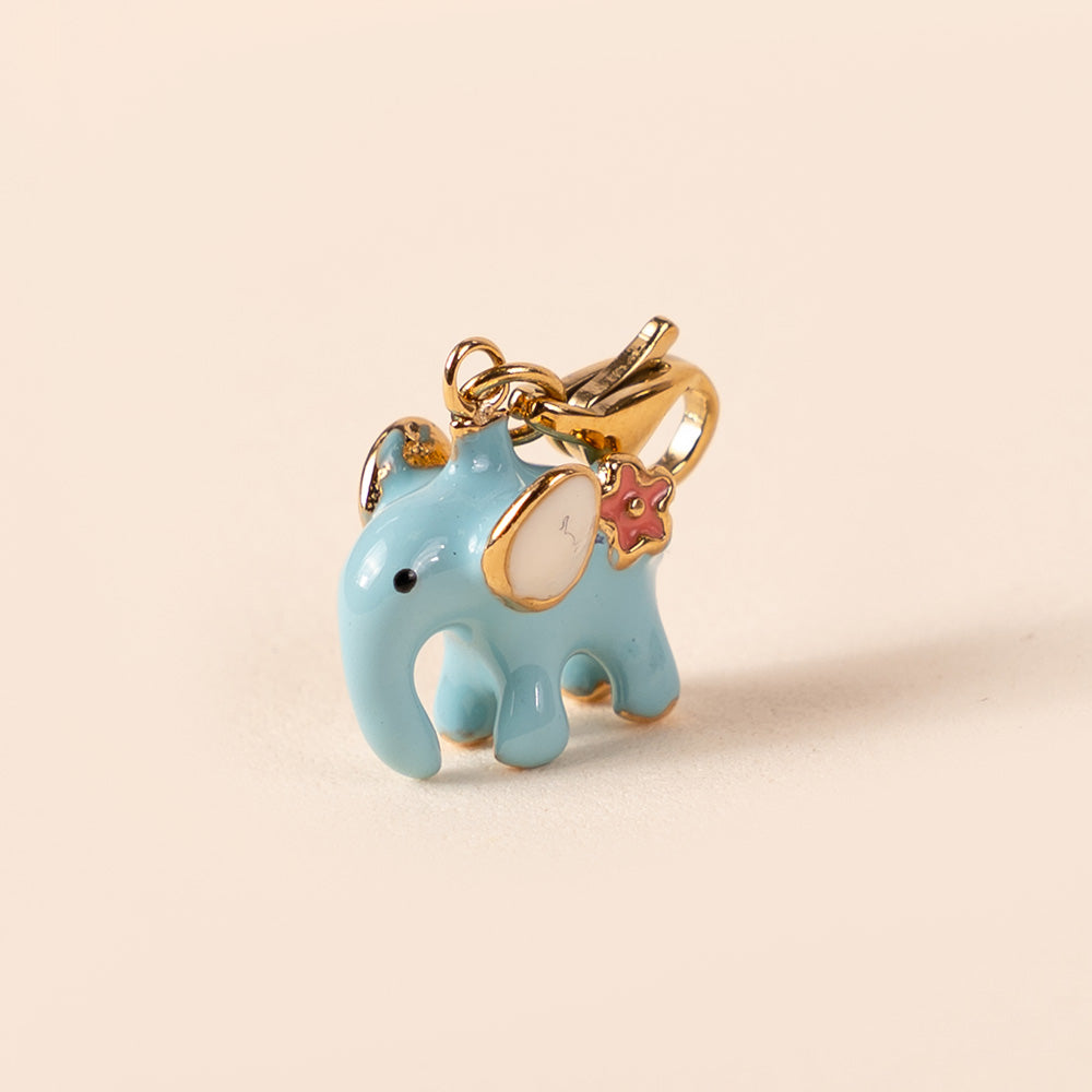 CHARM ELEFANTINO CELESTE