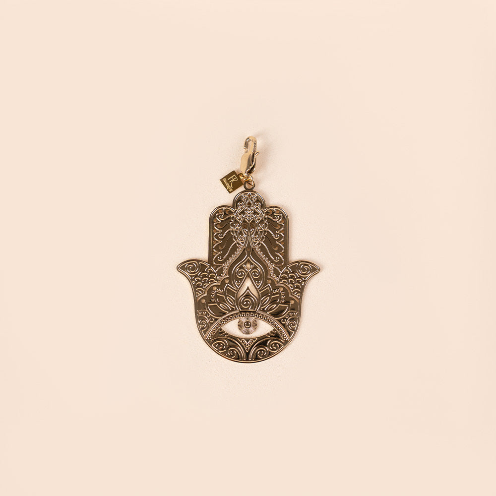 CHARM MANO DI FATIMA INTAGLIATA