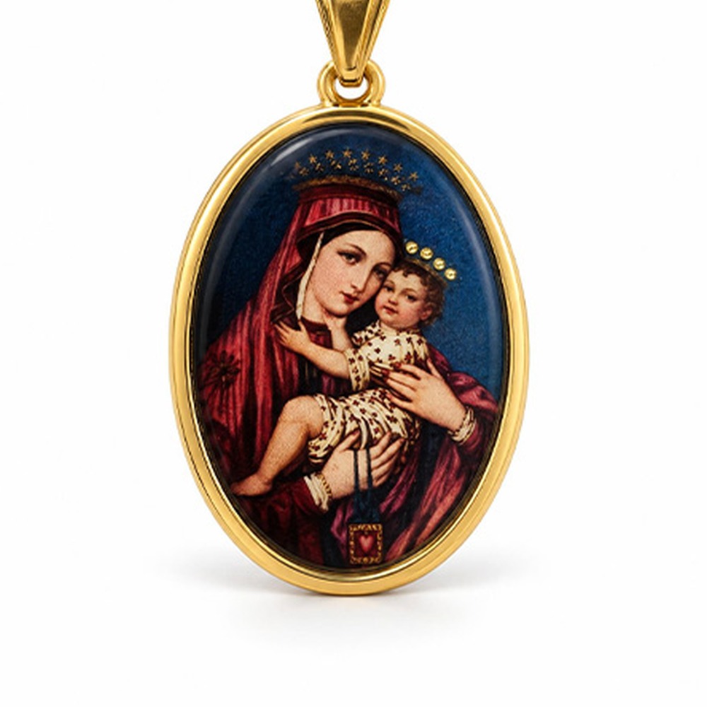 CHARM MADONNA CON BAMBINO