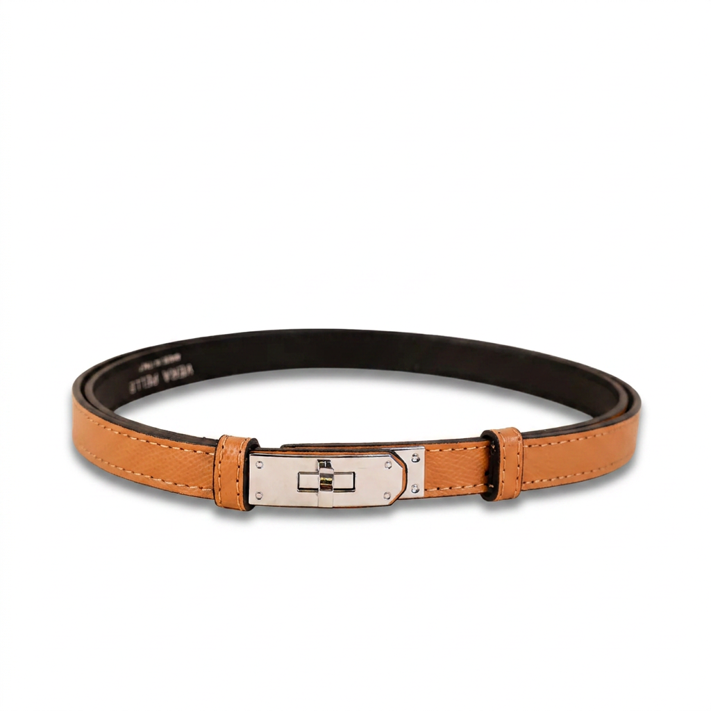 ADJUSTABLE BELT WITH TWIST CLOSURE