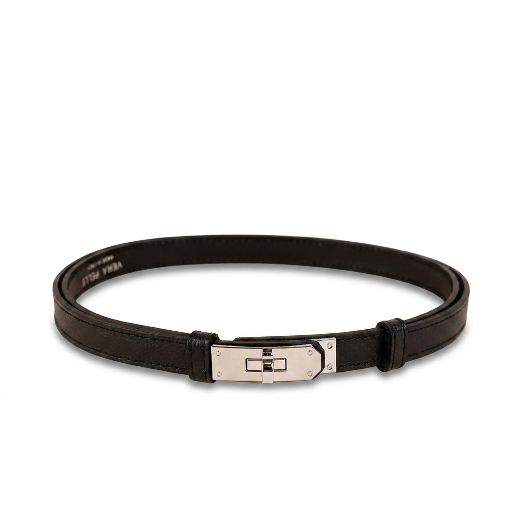 ADJUSTABLE BELT WITH TWIST CLOSURE