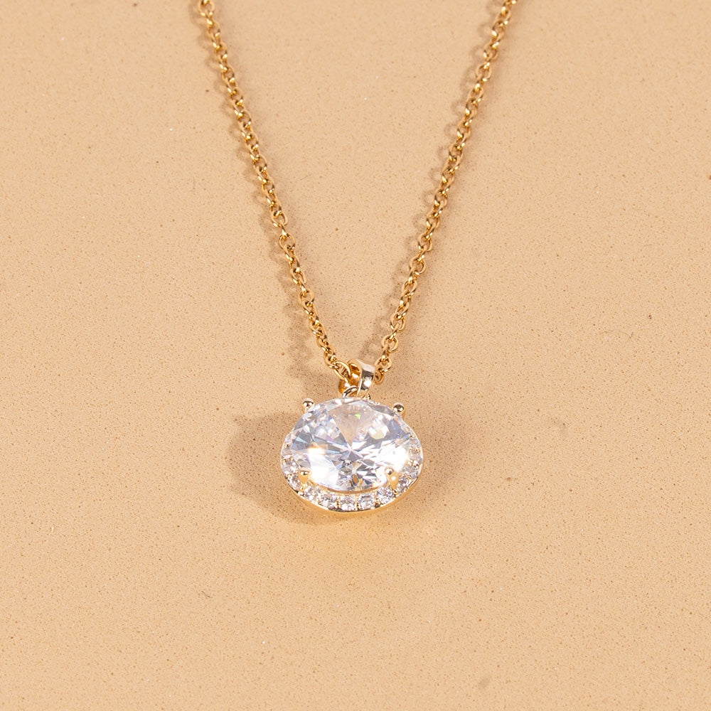 CHOKER NECKLACE WITH PENDANT LIGHT POINT