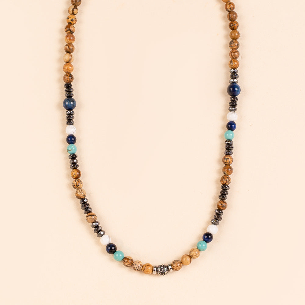 COLLANA GIROCOLLO CON PIETRE DURE