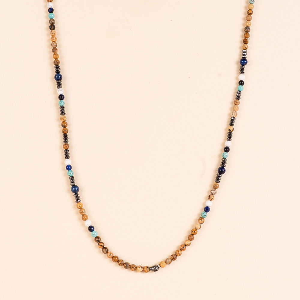 COLLANA LUNGA CON PIETRE DURE