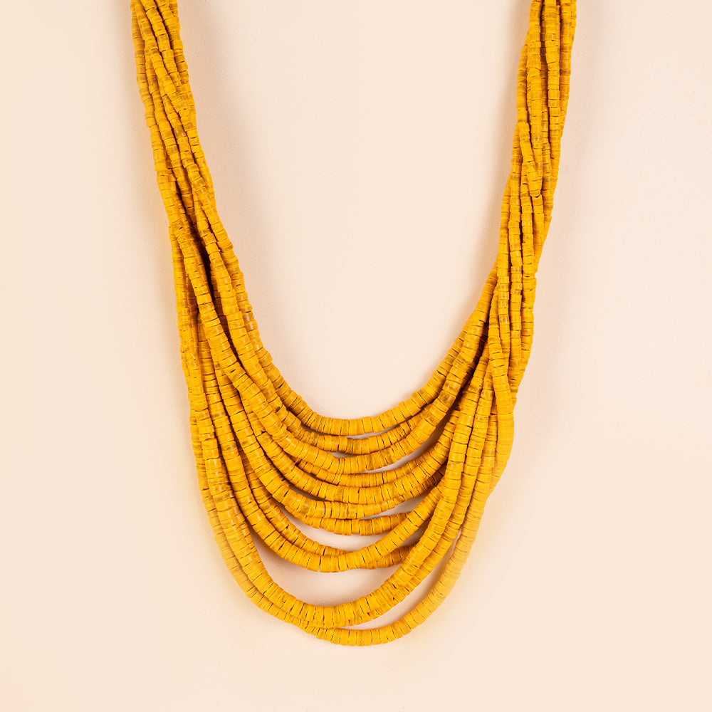 COLLANA LUNGA MULTIFILO COLORATA