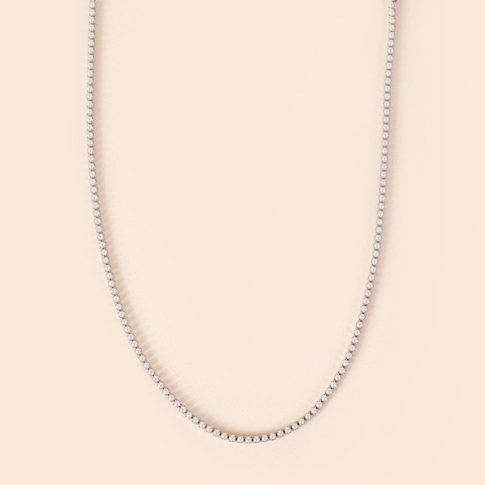 COLLANA CHOKER CON PERLINE