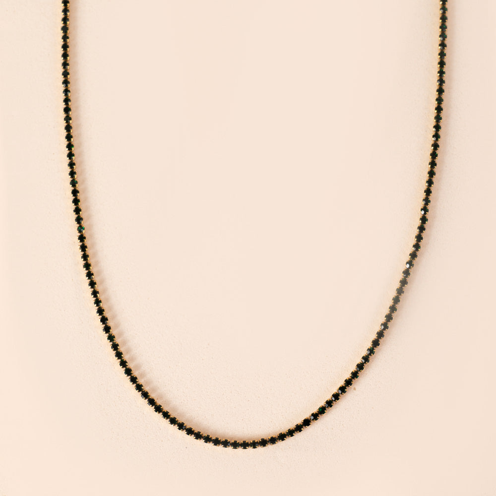 COLLANA CHOKER MODELLO TENNIS COLORATO