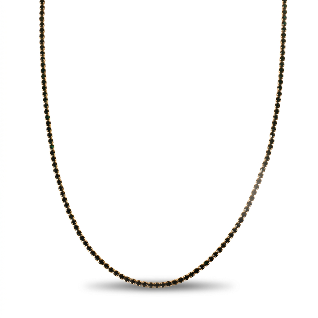 COLLANA CHOKER MODELLO TENNIS COLORATO