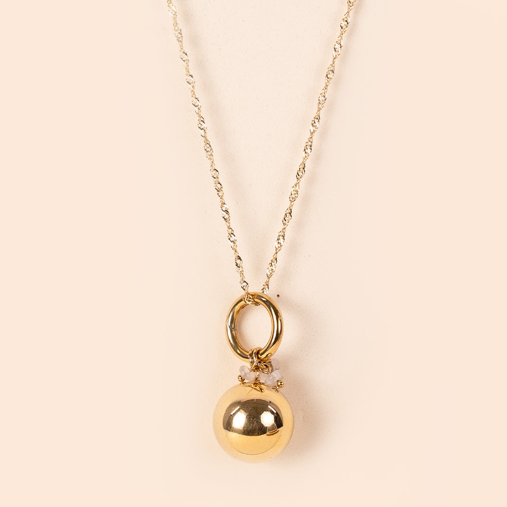 COLLANA CHIAMA ANGELI CON PIETRE