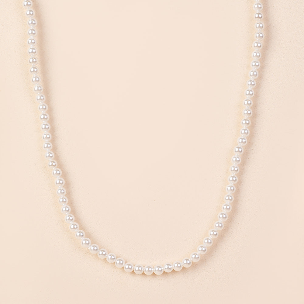 COLLANA A GIROCOLLO DI PERLE CON DIVERSI DIAMETRI