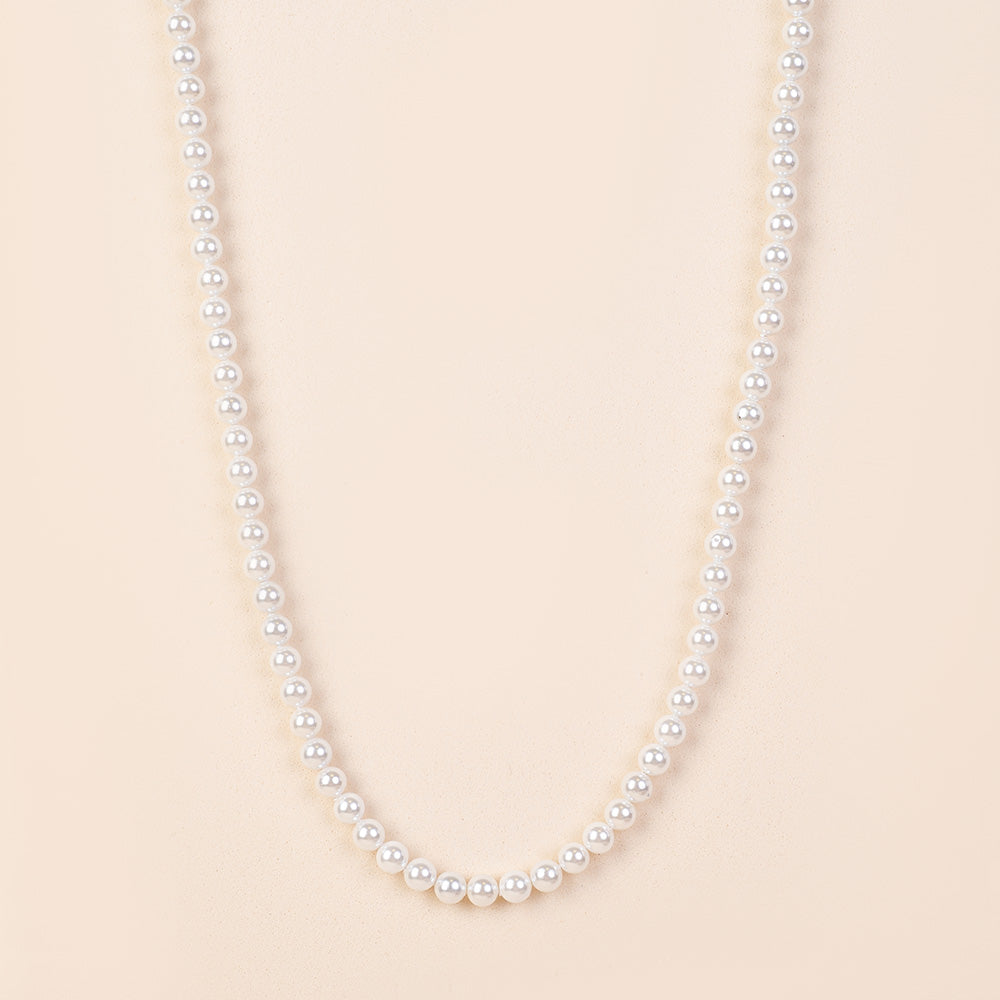 COLLANA A GIROCOLLO DI PERLE CON DIVERSI DIAMETRI