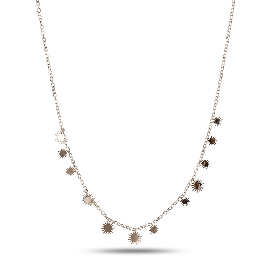 COLLANA GIROCOLLO CON MINI SOLE