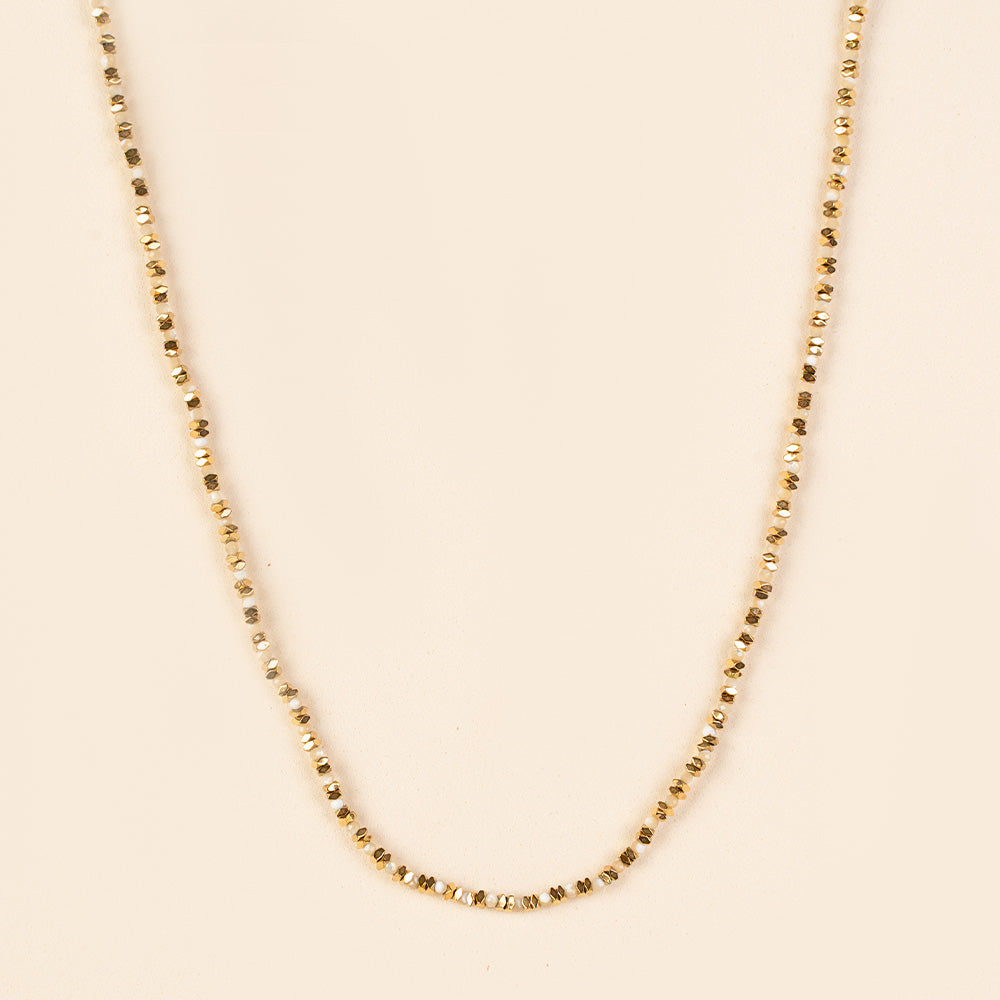 COLLANA GIROCOLLO CON CRISTALLI COLORATI