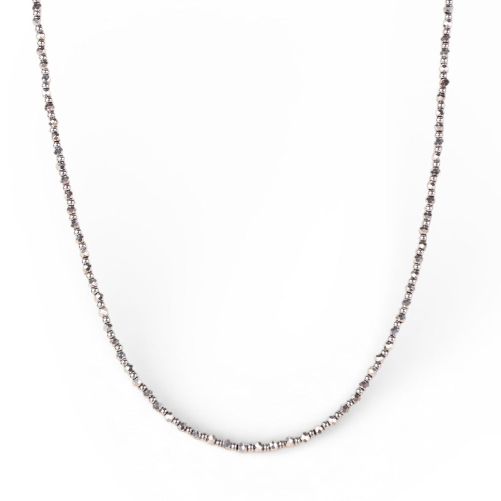 COLLANA GIROCOLLO CON CRISTALLI COLORATI