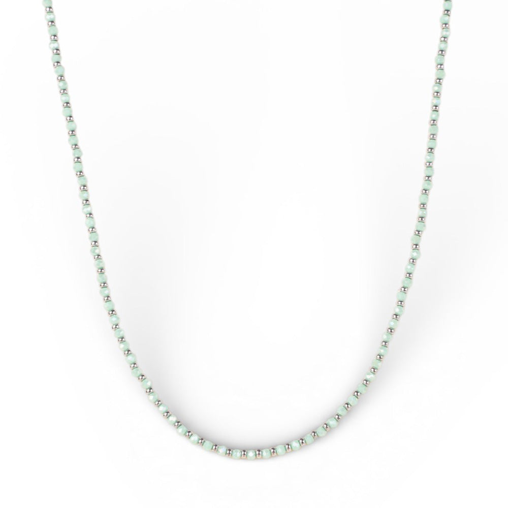 COLLANA GIROCOLLO CON CRISTALLI COLORATI