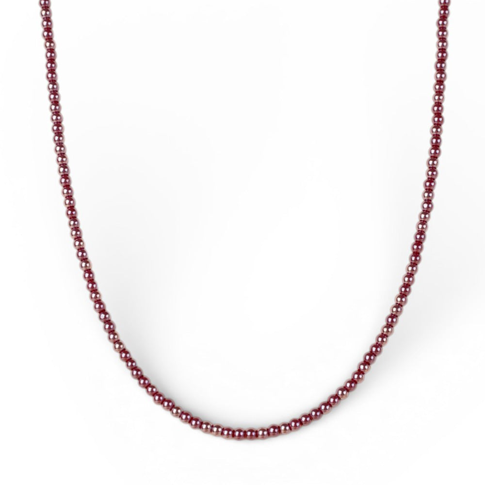 COLLANA GIROCOLLO CON SFERE PICCOLE COLORATE