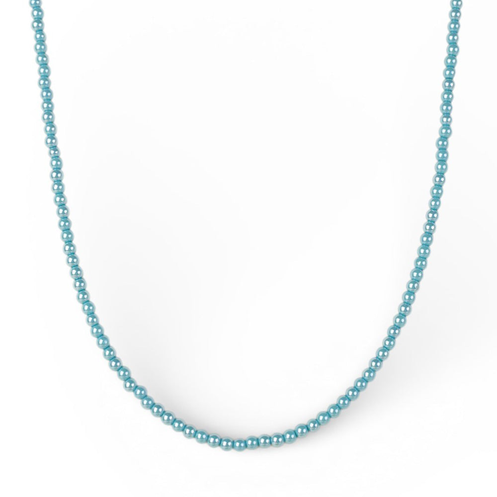 COLLANA GIROCOLLO CON SFERE PICCOLE COLORATE