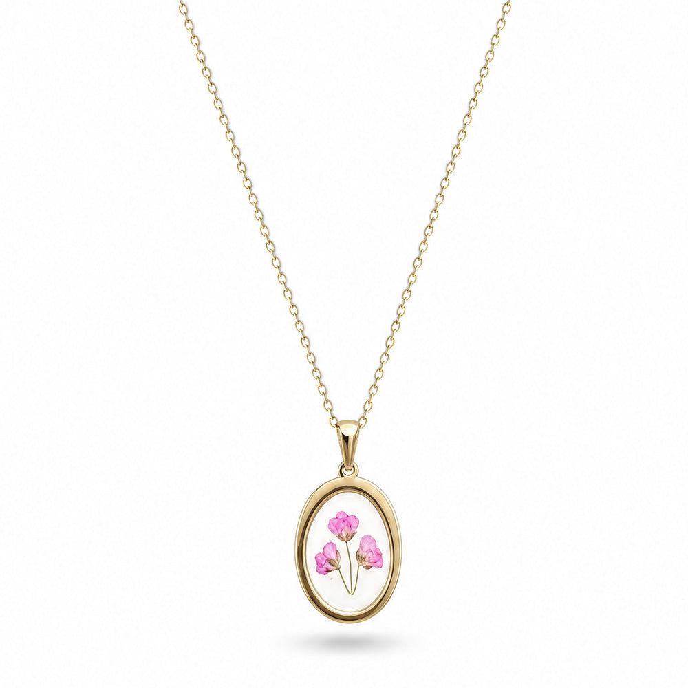CHARM CON TRE FIORI DISEGNATI