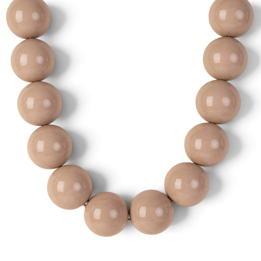 COLLANA GIROCOLLO CON SFERE GRANDI COLORATE