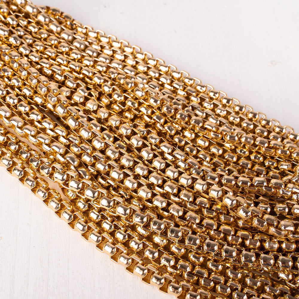 MULTI-STRAIN ROLO CHAIN NECKLACE
