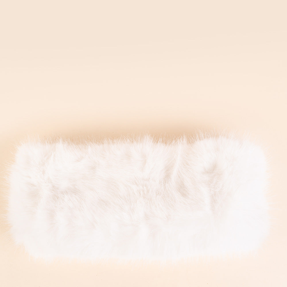 FASCIA PER CAPELLI STILE CAPPELLO RUSSO IN ECOPELLICCIA