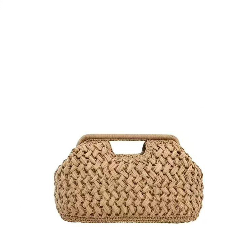 BORSA A MANO EFFETTO PAGLIA