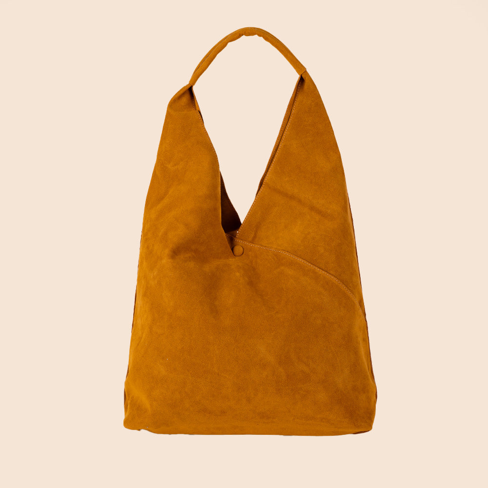 BORSA A SACCA CON BOTTONE E SVUOTA BORSA